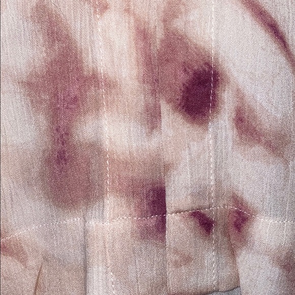 Raspberry Tie Dye Hooded Top NWTGS - Picture 7 of 7